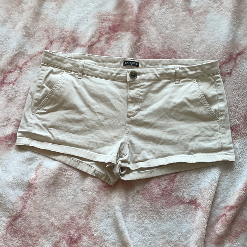 Express Khaki Shorts